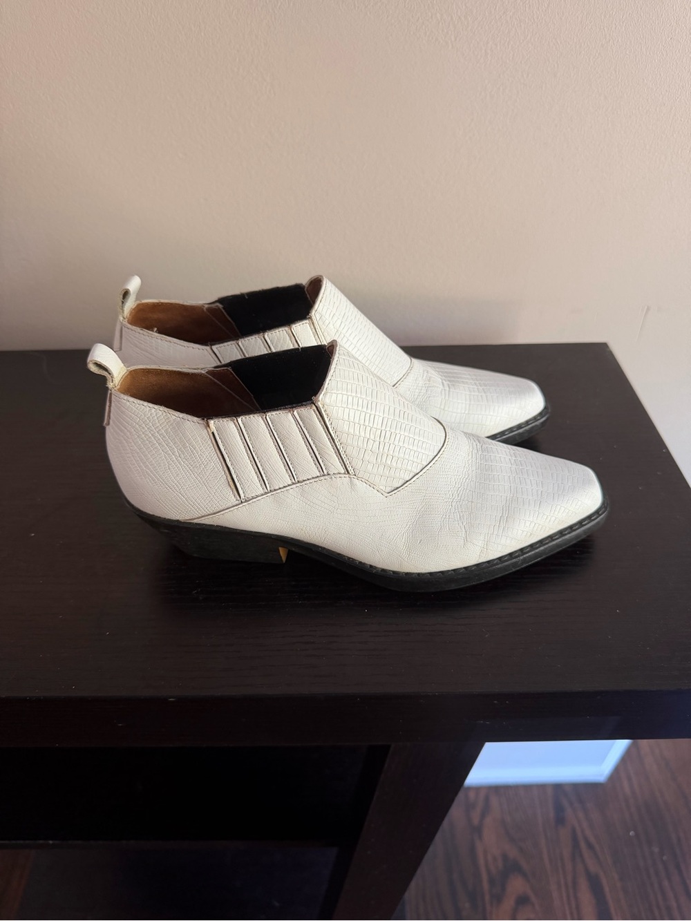 Cougar vintage western leather booties